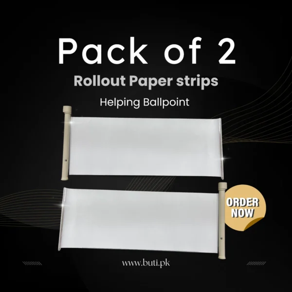 Rollout Paper Strip - Helping Ballpoint